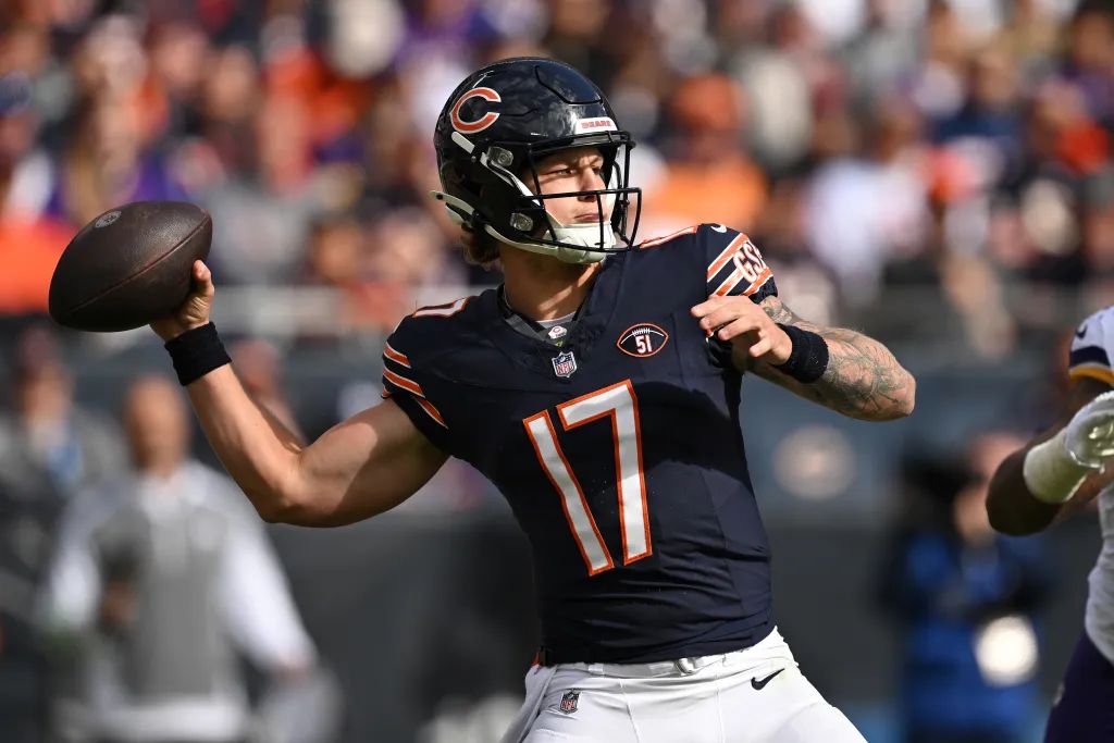Tyson Bagent's strong debut earns respect, intrigue in NFL QB Rankings