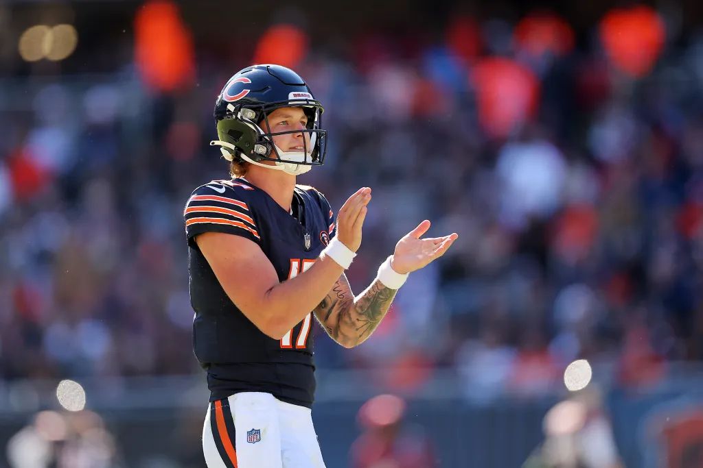 WATCH: Every Tyson Bagent throw in Bears' win over Raiders