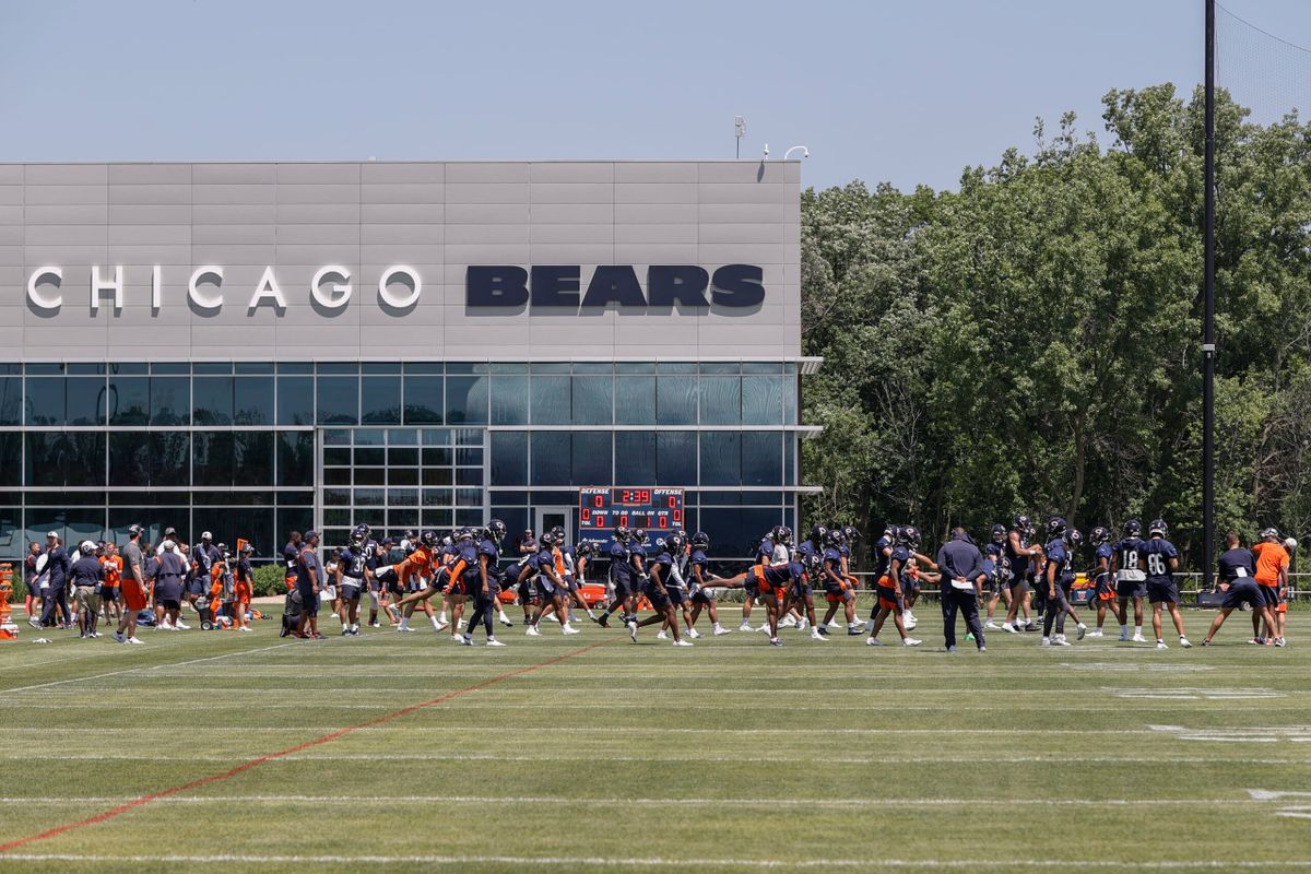 Bears players excited for first padded practice of training camp