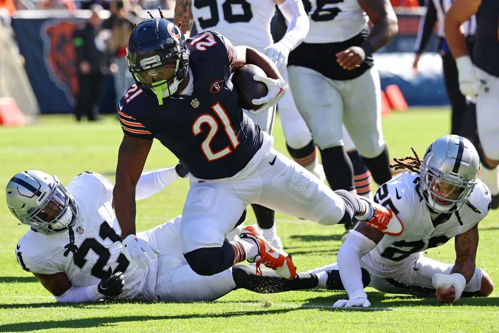 WATCH: Every D'Onta Foreman carry, catch and TD from Week 7's win over Raiders