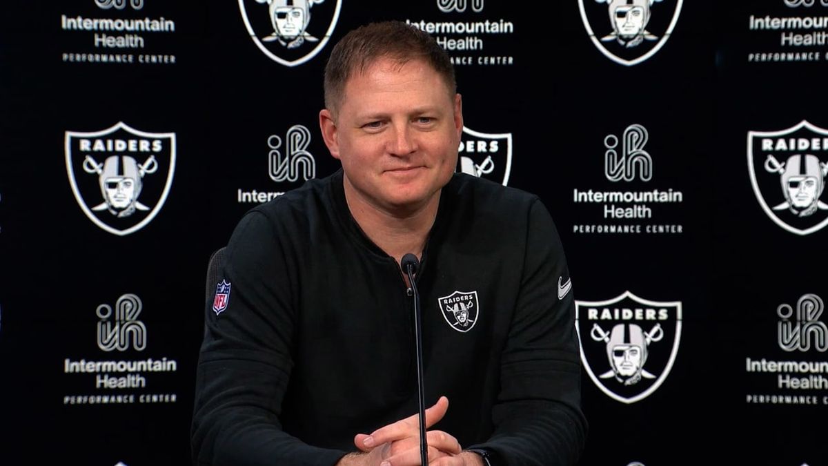 Luke Getsy sings Justin FIelds' praises at Raiders press conference