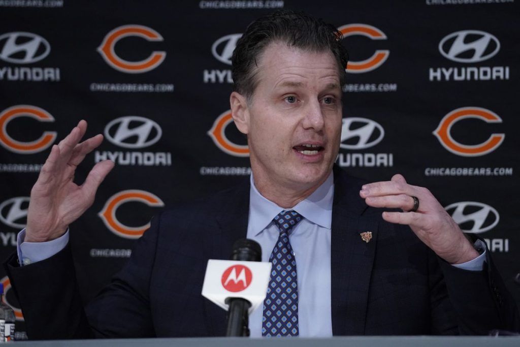 WATCH: Bears HC Matt Eberflus talks 1st day of training camp