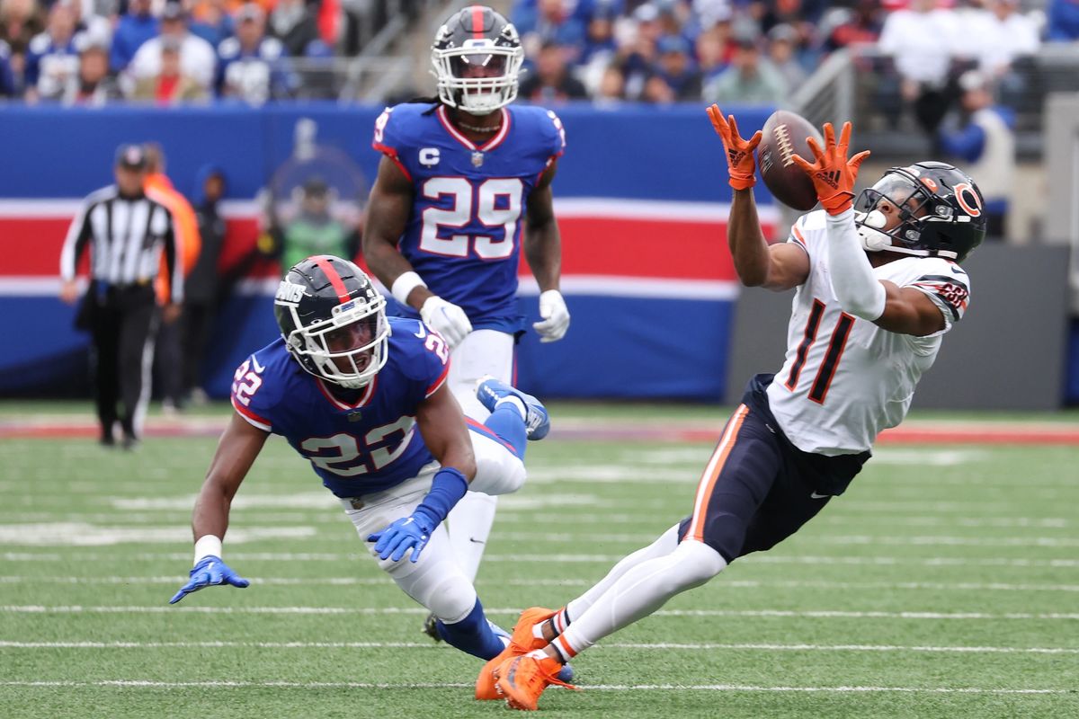 Matt Eberflus finds positives in Bears' passing game in Week 4 loss to Giants