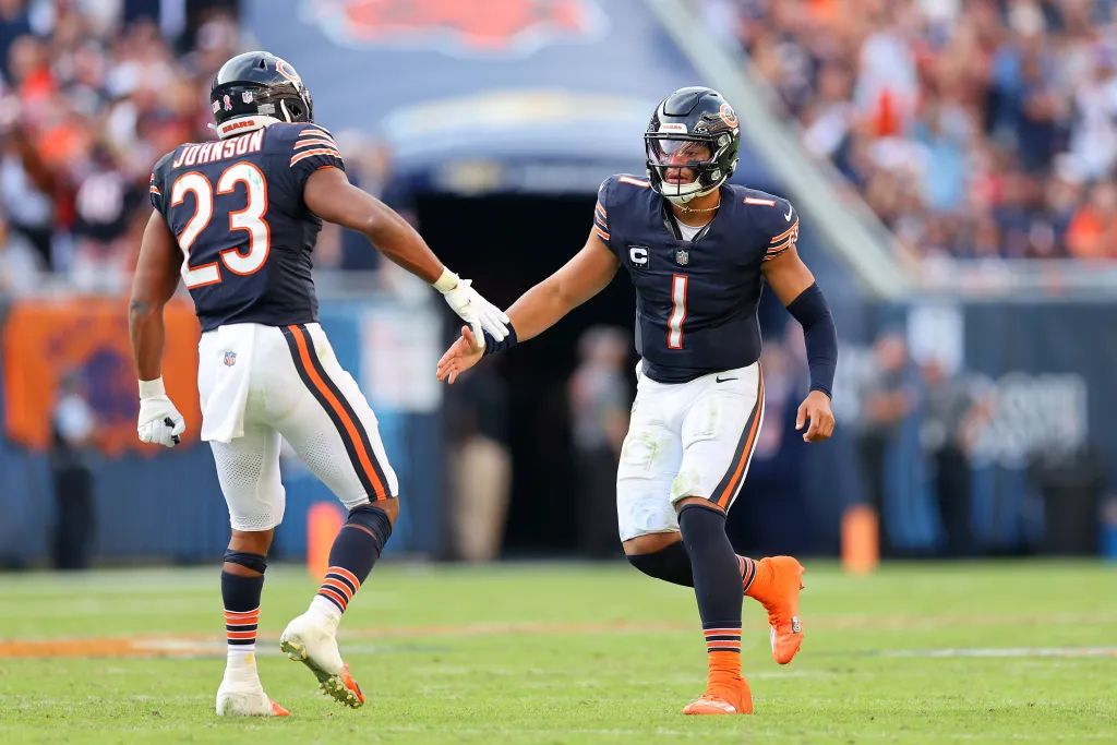 How the Chicago Bears' stats compare to the rest of the NFL after Week 1