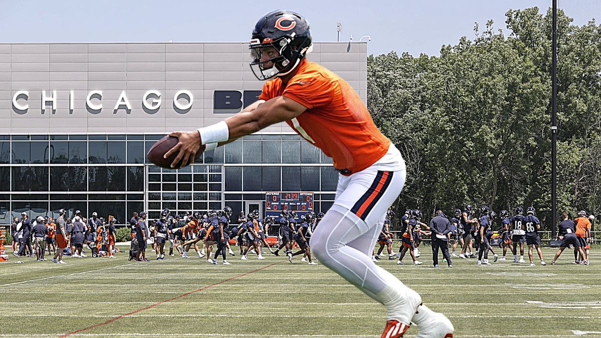 Bears Training Camp, Day 3: Justin Fields highlights