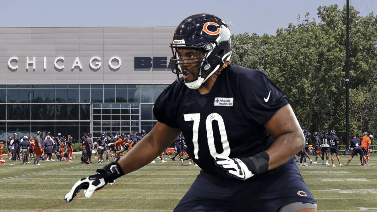 Bears rookie Braxton Jones getting long look at starting left tackle