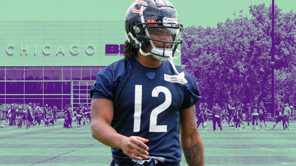 Velus Jones Jr. shows off deep speed on Day 4 of Bears Training Camp