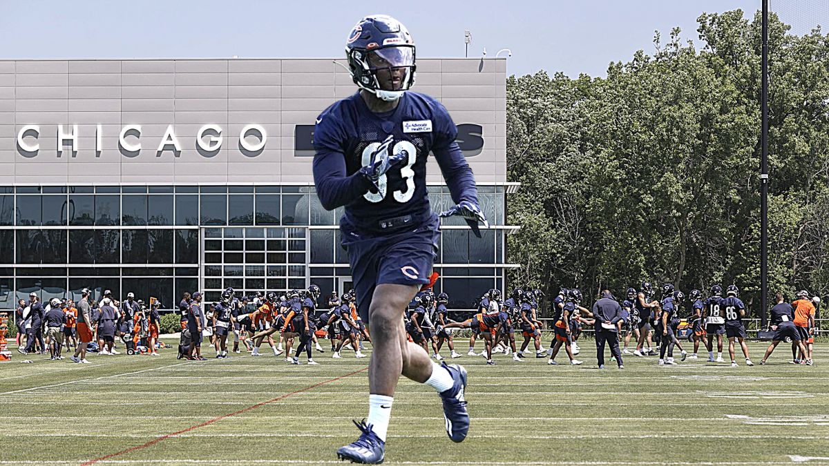 Dazz Newsome dubbed Bears training camp riser by Pro Football Focus