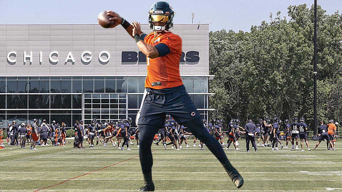 Bears OC Luke Getsy on Justin Fields: 'We're lucky to have him'