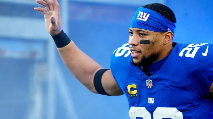 Bears listed as potential suitor for Giants RB Saquon Barkley