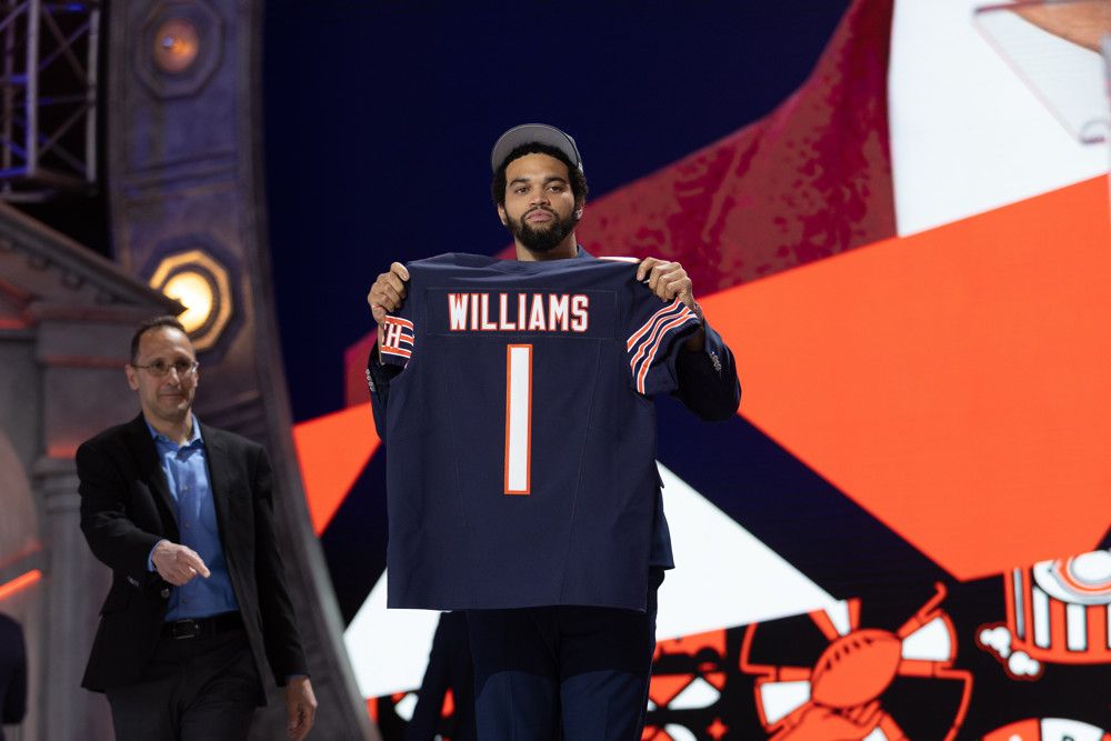 Caleb Williams sends awesome message to Bears 4th-round pick Tory Taylor