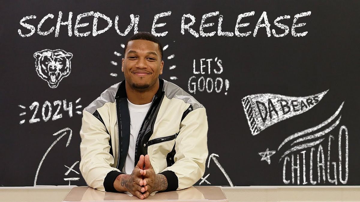 Here's what fans thought of the Chicago Bears' 2024 schedule release video