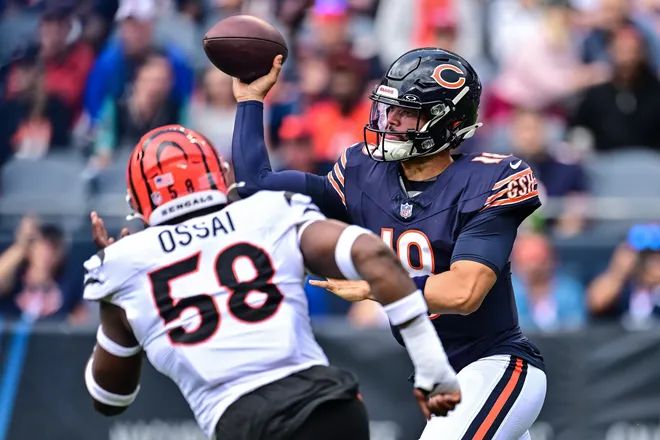 Grading Caleb Williams' performance in Week 2 preseason game vs. Bengals