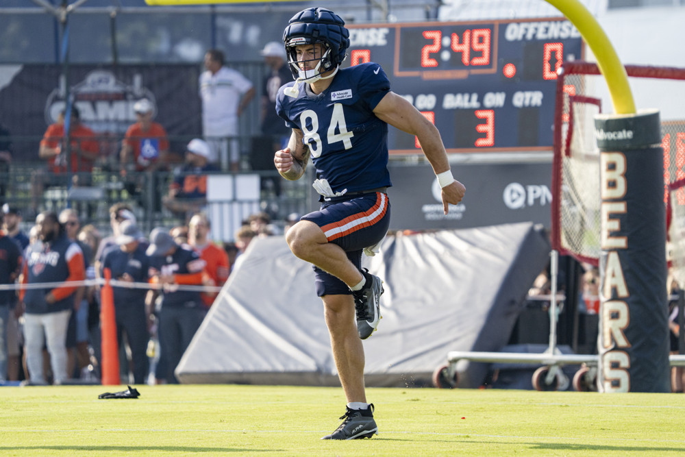 Chicago Bears Grades: How Kyle Monangai and Colston Loveland scored in their NFL debuts