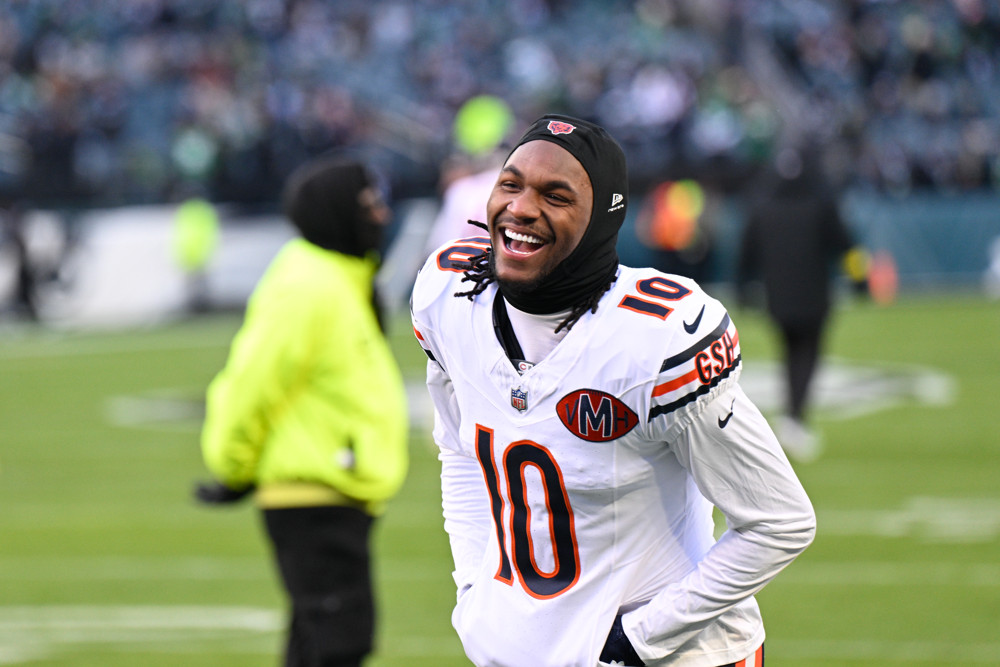 Bears' rookie Luther Burden turning heads despite slow start to 2025 season
