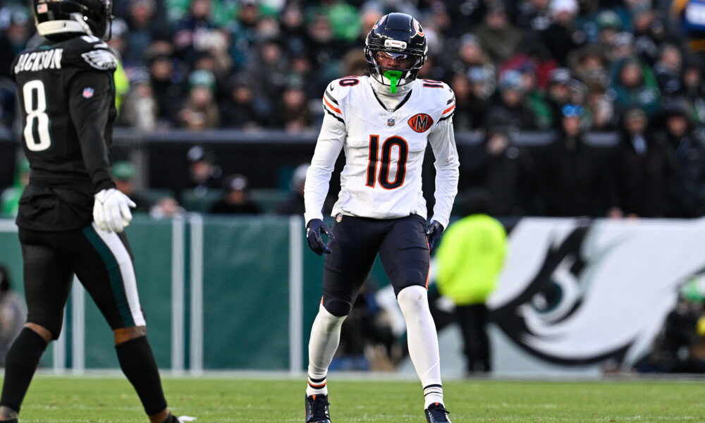 Bears rookie Luther Burden III explains explosive mindset with the ball in his hands