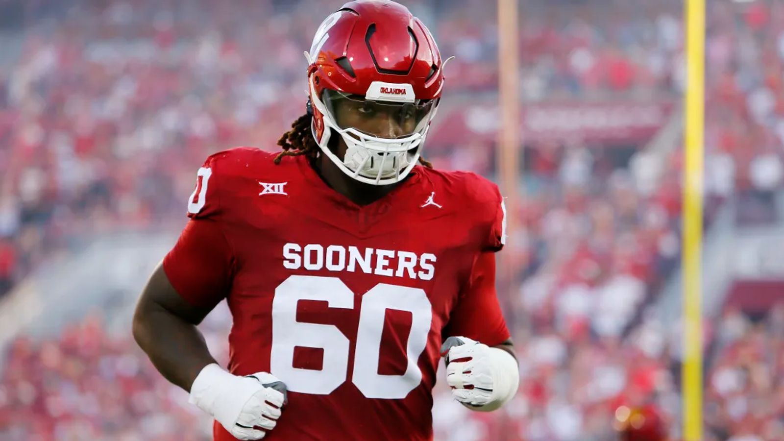 Chicago Bears hosted Oklahoma OT Tyler Guyton on pre-NFL draft visit