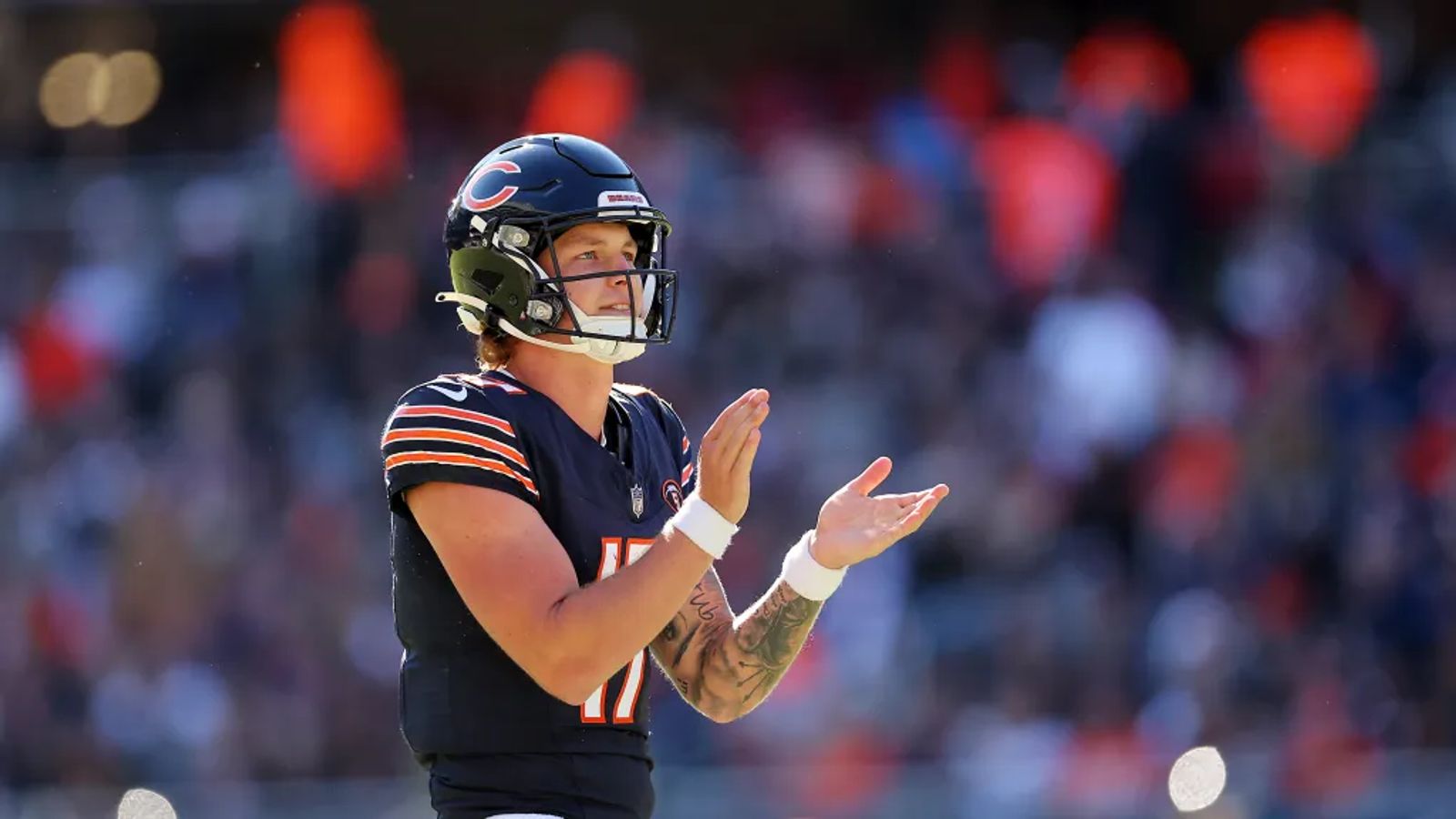 Watch Every Tyson Bagent Throw In Bears Win Over Raiders