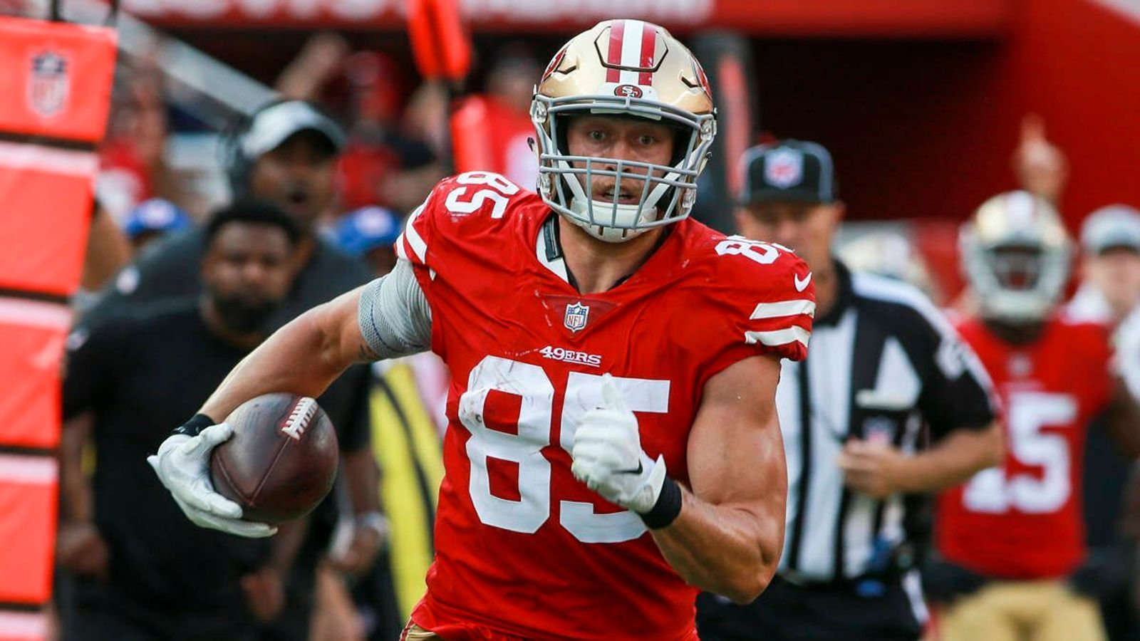 George Kittle Injury: 49ers Te Banged Up Ahead Of Bears Game