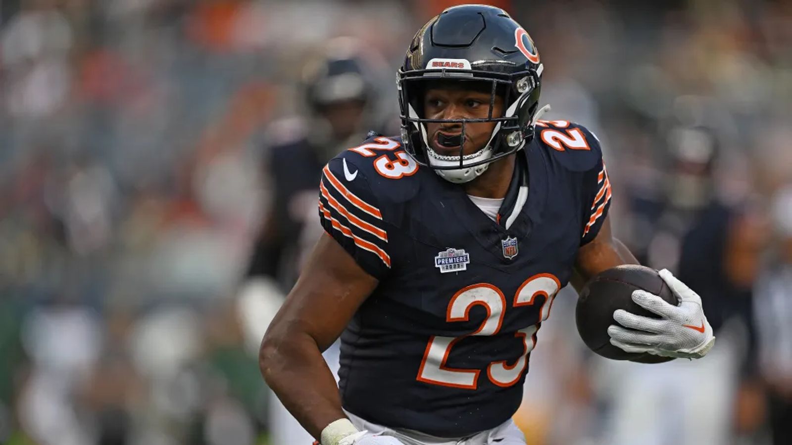 WATCH: Every Carry And Catch Bears RB Roschon Johnson Had In Week 1