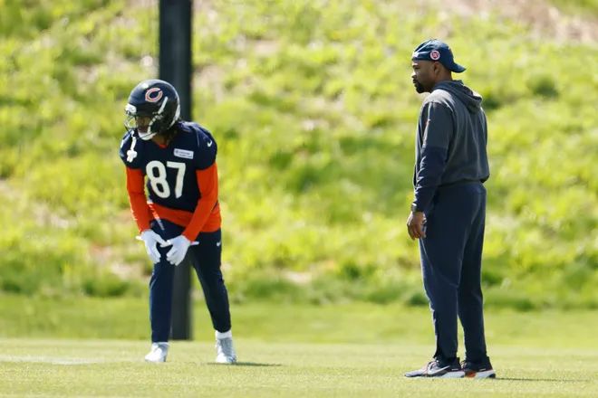 Luther Burden Chicago Bears minicamp